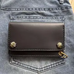 トラッカーウォレット ミドル コンチョ - メルカリ