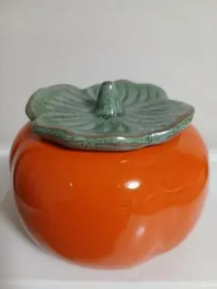 陶器の柿