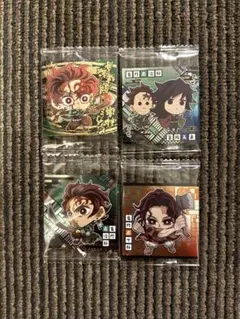 鬼滅の刃　ウエハース　シール　にふぉるめーしょん　竈門炭治郎　富岡義勇　炭十郎