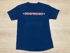 INDEPENDENT Tシャツ アイアンクロス　ネイビー Lサイズ相当のサムネイル