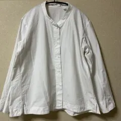ユニクロ +Ｊ　スーピマコットン　シャツ ジャケットL