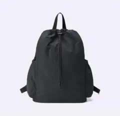 GU リュック　ソフトナイロンパックパック　ブラック　黒のサムネイル