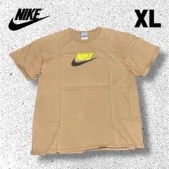希少カラー OLD NIKE スウォッシュ センターロゴ Tシャツ XL