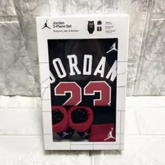 Jordan ベビー用 3点セット ロンパース 帽子 靴下