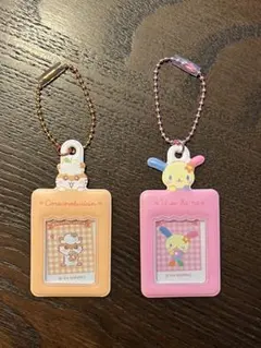 サンリオ ミニチュアチェキ用ホルダー :コロコロクリリン ウサハナ セット売り