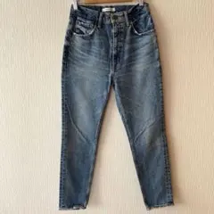 MOUSSY スキニー デニム ライトブルー