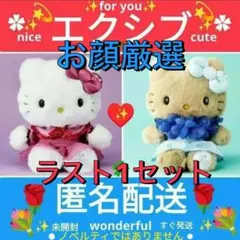 エクシブ　ハローキティ　オリジナル ぬいぐるみ2体セット　限定　非売品 エクシブ ハローキティ オリジナル ぬいぐるみ2体セット 限定 非売品