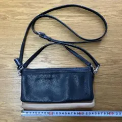 キタムラ　本革ウォレットポーチ、ショルダー、クラッチ　2way