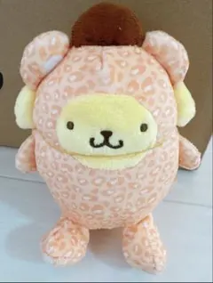 サンリオキャラクターズ ヒョウかぶりちょいデカマスコット ポムポムプリン