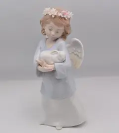 天国の愛　＃6856　★リヤドロ　スペイン　ポーセリン　ヴィンテージ　美品