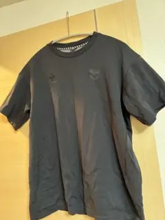 滋賀レイクス　hummel ブラック Tシャツ ロゴ刺繍　L-Oサイズ