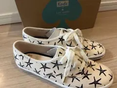 【新品】Kate spade Kedsスニーカー 6M ケイトスペード♠︎星柄のサムネイル