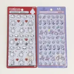 正規品 ボンボンドロップシール ベイマックス ヤングオイスター ディズニー 2種