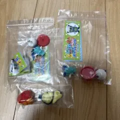 ポケモン　チョコエッグ　旅立ちの3匹　ヒノアラシ　ミジュマル