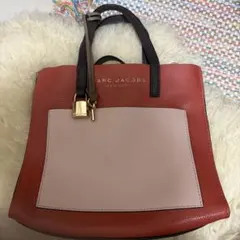Marc Jacobs トートバッグ ピンク レッドのサムネイル