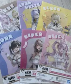 ニケ 一番くじ クリアポスターコンプリートセット - メルカリ