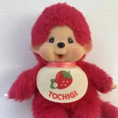 モンチッチ 栃木 ご当地 いちご 赤色 セキグチ ぬいぐるみ - メルカリ