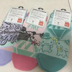 ≠ME ノイミー アベイル コラボ 靴下 ルロロマニック