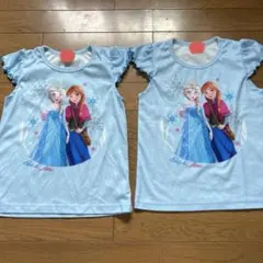 双子アナ雪 Tシャツ 2枚セット120