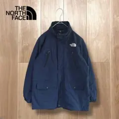 k128 【美品】ノースフェイス　マウンテンパーカー　ギンガムチェック　140