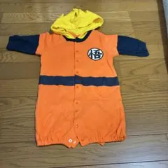 ドラゴンボール 悟空　新生児　50-60cm ツーウェイオール　ロンパース