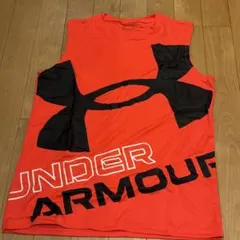 UNDER ARMOUR オレンジ タンクトップ YXL