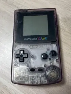 ゲームボーイカラー クリアパープル