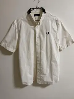 FRED PERRY 半袖シャツ ホワイト メンズのサムネイル