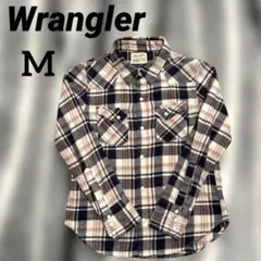 ケ*イ様 Wrangler ラングラー　フランネルチェックシャツ Mのサムネイル