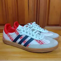 【最終値下げ】アディダス オリジナルス SAMBA 白×赤 26.5