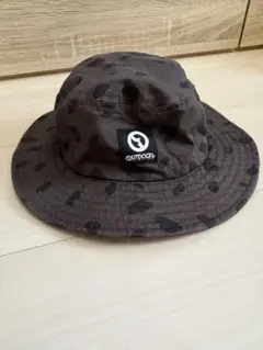 OUTDOOR ダークグレー ドット柄 バケットハット 48cmのサムネイル