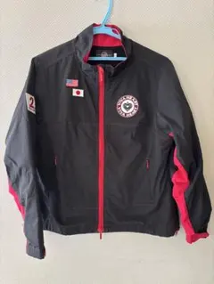 VIVA HEART レディースジャケット M ブラック/レッド