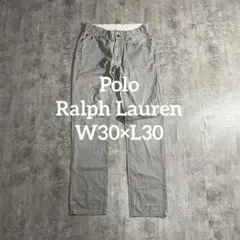 Polo Ralph LaurenラルフローレンチノパンW30 グレーポニー刺繍