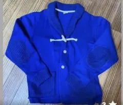 Champion 青 カーディガン Lサイズのサムネイル