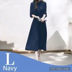 プリーツシャツワンピース フォーマル 結婚式 二次会 会食 冠婚葬祭