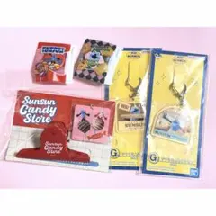 パペットスンスン　ポップアップ　キャンディストア　ガチャ　一番くじ　缶バッジ