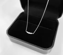 値下げ☆新品未使用☆ヴァンドーム青山 K18WGダイヤモンドネックレス