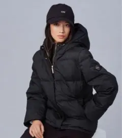 ダニエルウェリントン フーデッド パデッドジャケット ブラック M