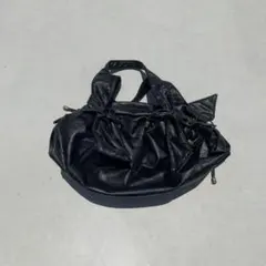 00s archive city leather hand bag grunge