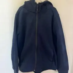 UNIQLOネイビー フルジップ フード付きパーカー