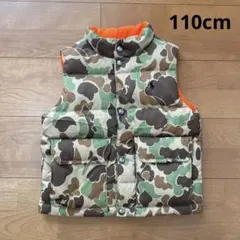 ポロ・ラルフ・ローレン カモフラージュ ダウンベスト110cm