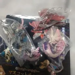 モンスターハンター　マスコットチャーム　リオレウス　タマミツネ　ジンオウガ亜種