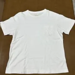 無印良品 ポケット付き半袖Tシャツ ホワイトのサムネイル