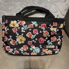 LeSportsac 花柄バッグインバッグ