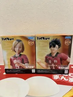 ハイキュー!!　黒尾鉄朗、孤爪研磨　フィギュア2種セット