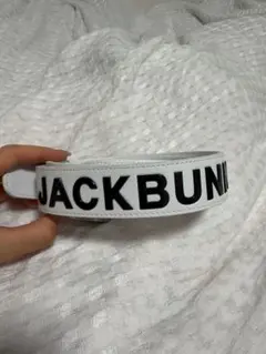 JACK BUNNY ゴルフベルト ホワイト