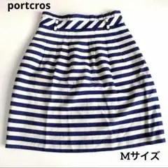 portcros ポートクロス スカート ボーダー タイトスカート 夏のサムネイル