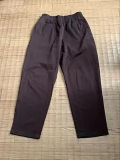 ＧＵ　メンズ　Mサイズ　エンジ　ダークブラウン イージーパンツ ゴムウエスト