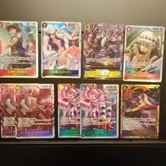 ワンピースカード 蒼海の七傑 SRパラレル ペローナ ドフラミンゴ クロコダイル