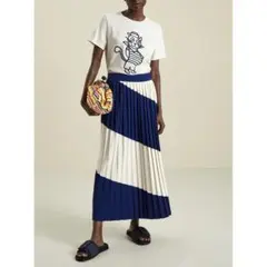 【美品】Weekend Max Mara ビスコース ニット プリーツスカートのサムネイル
